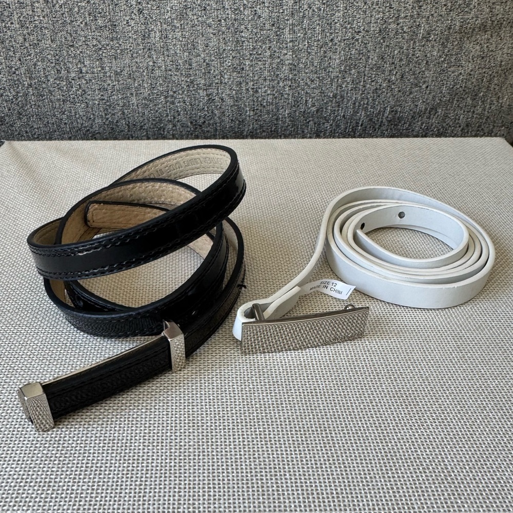 Calvin Klein skinny belts medium-Large